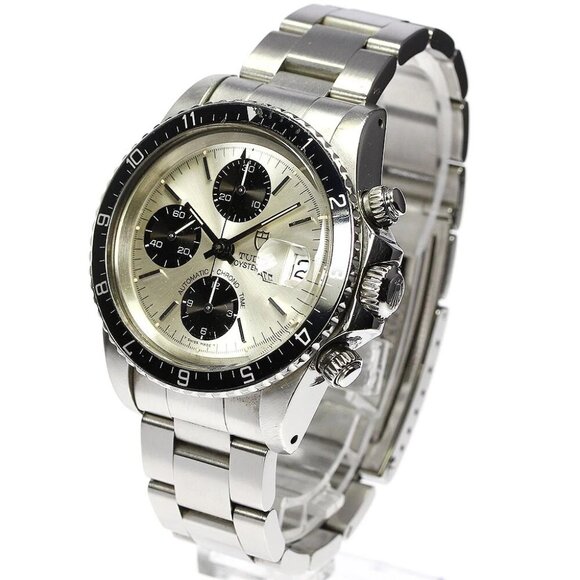 TUDOR Oyster Date Chronotime Automatic Men's Watch - Picture 2 of 6